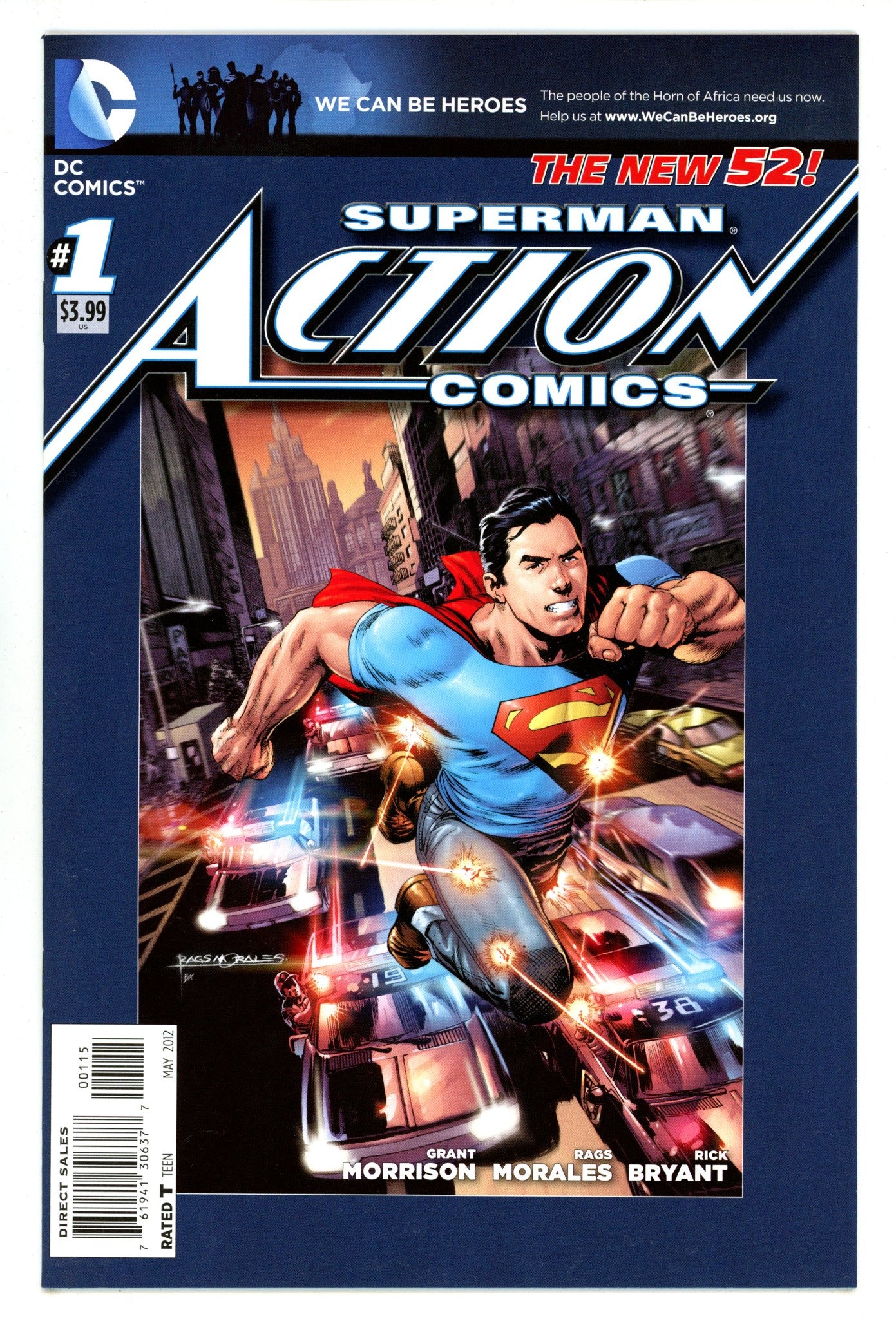 Action Comics Vol 2 1 High Grade (2012) 5th Print 