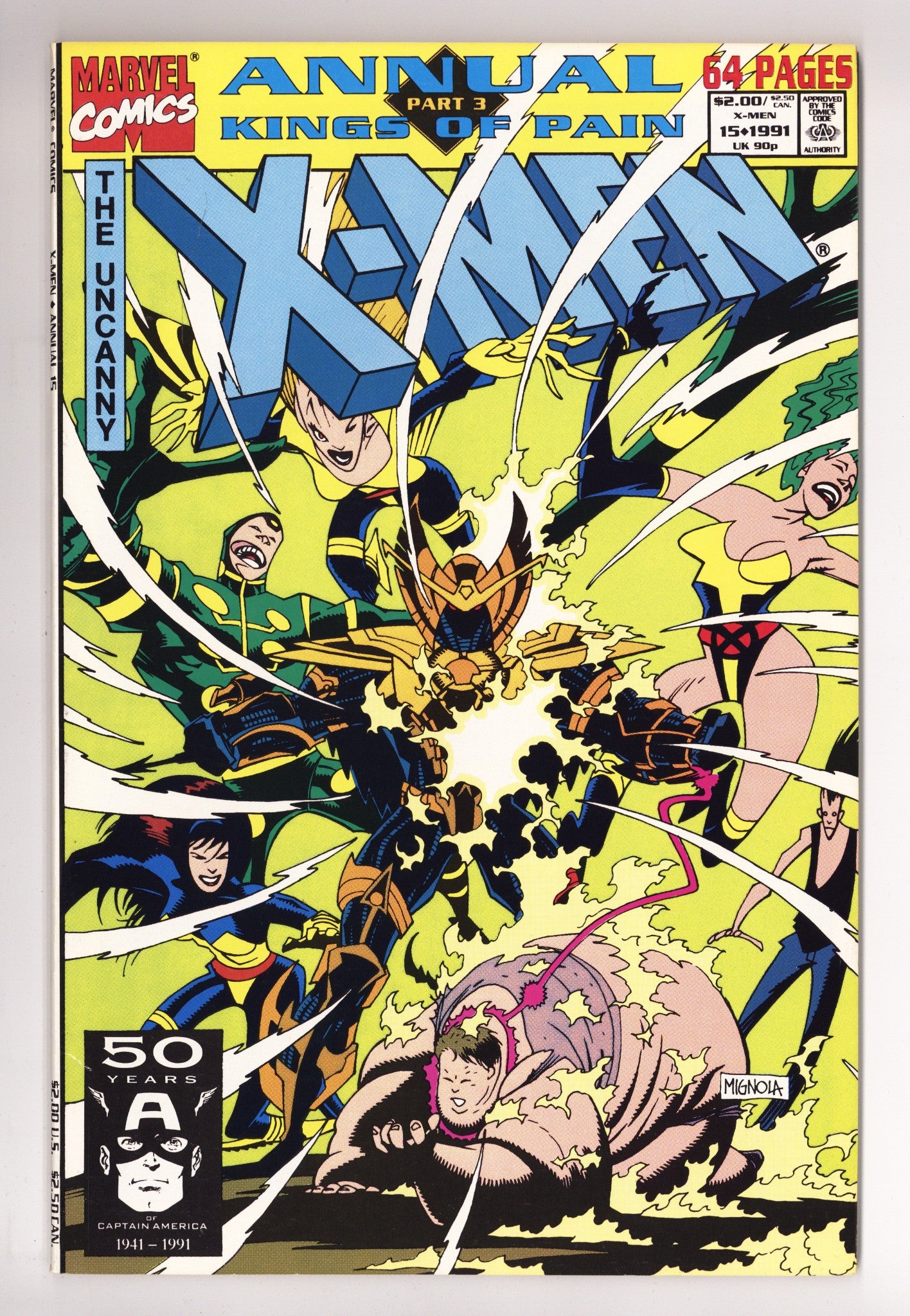 X-Men Annual Vol 1 15 Mid Grade (1991) 
