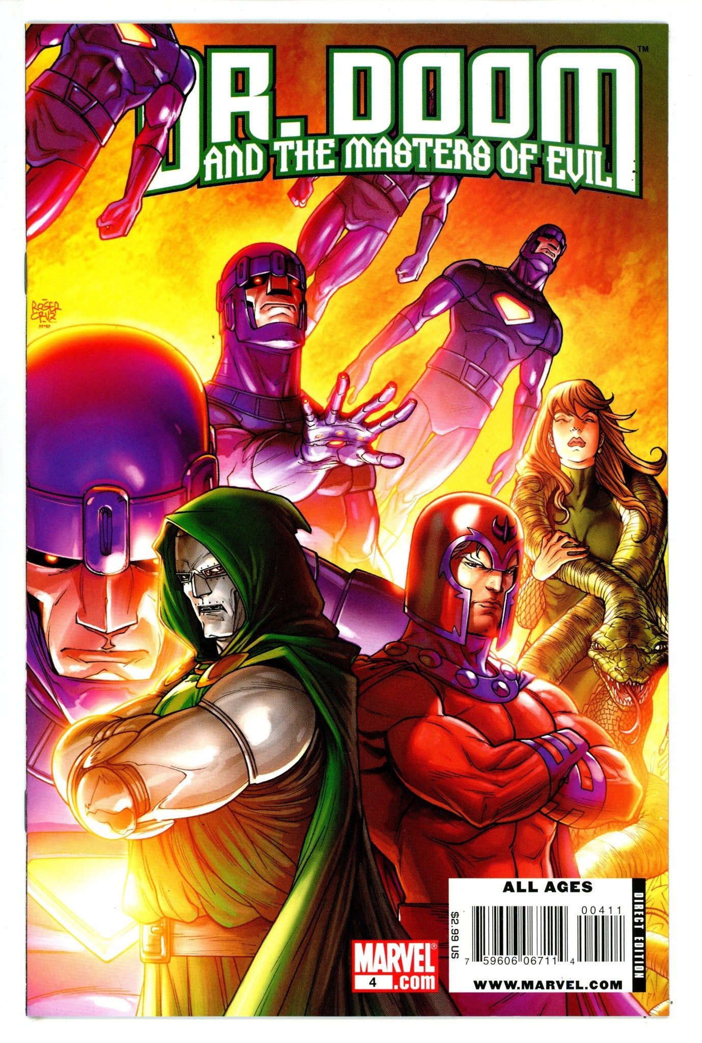Doctor Doom and the Masters of Evil 4 High Grade (2009) 