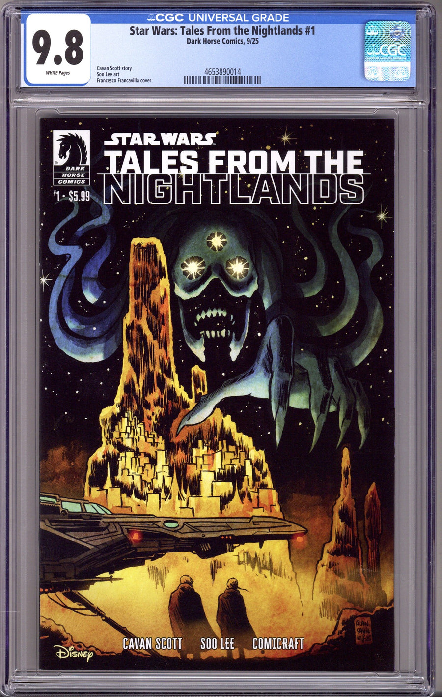Star Wars: Tales From the Nightlands 1 CGC 9.8 (NM/M) (2025) 