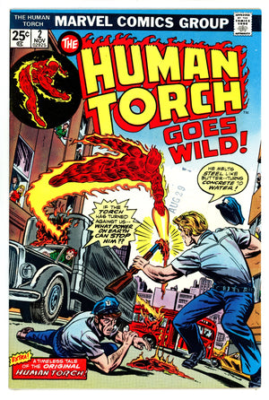 The Human Torch Vol 2 2 FN (6.0) (1974)