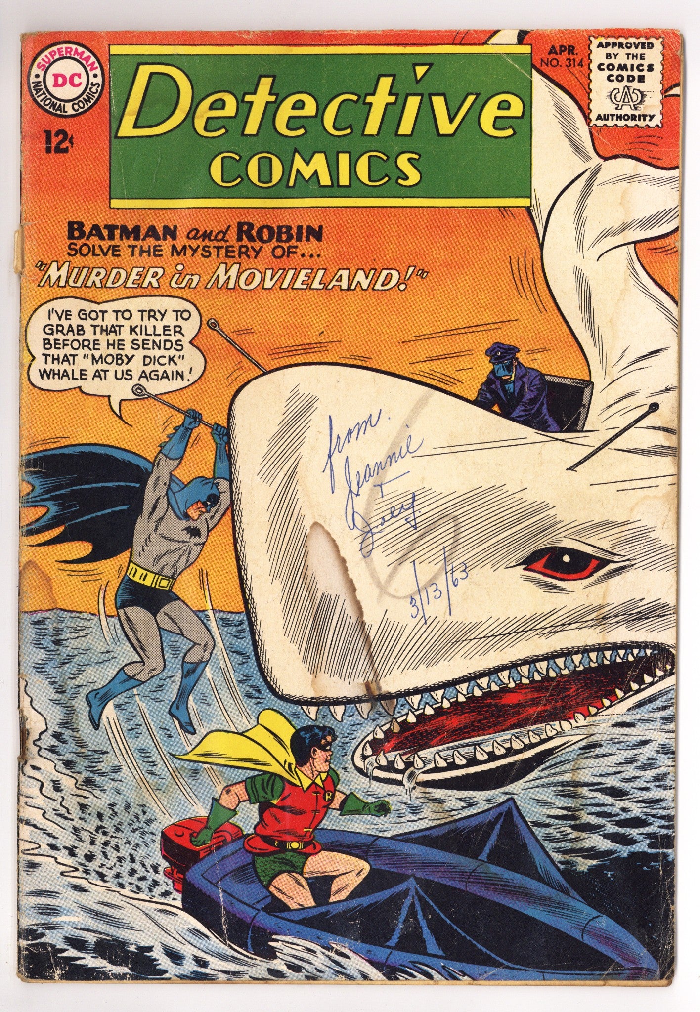 Detective Comics Vol 1 314 GD+ (2.5) (1963) 