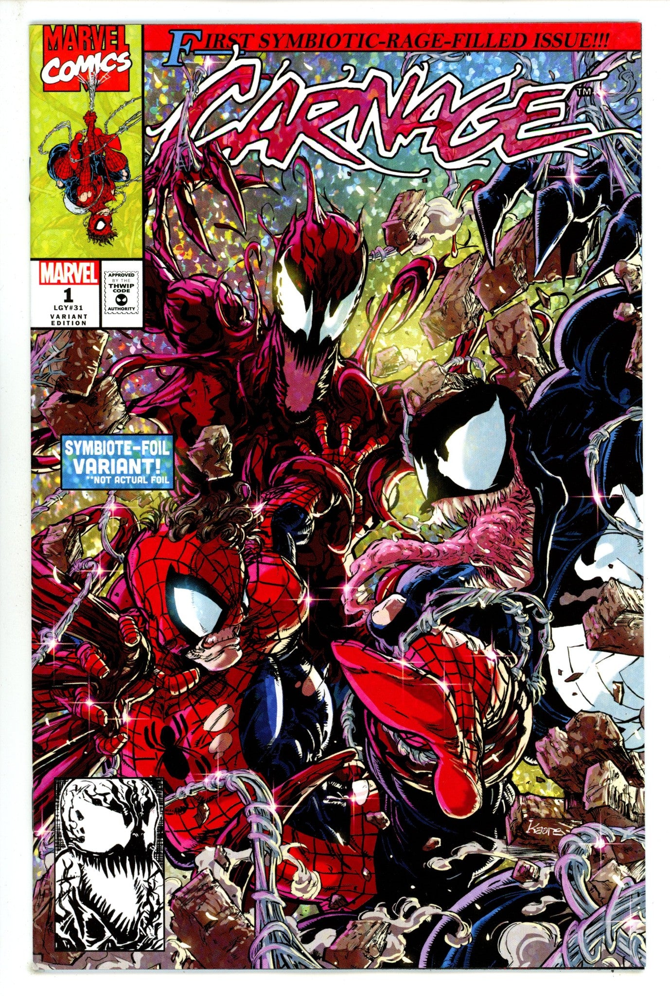Carnage Vol 4 1 (2023) Andrews Exclusive Variant 