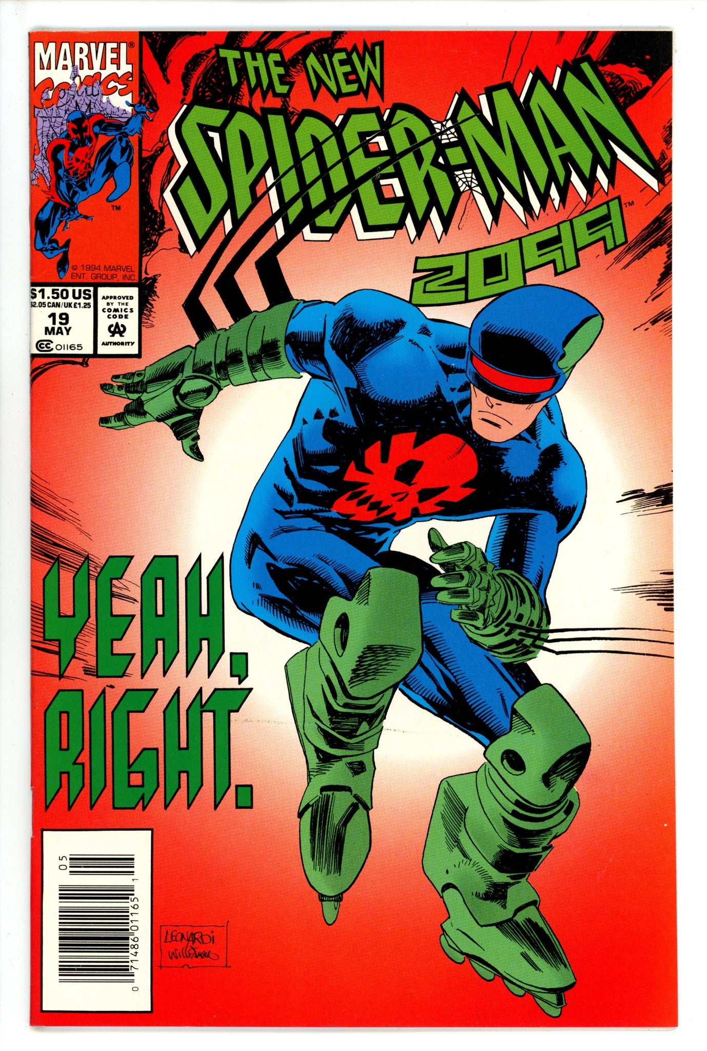 Spider-Man 2099 Vol 1 19 Newsstand NM- (1994)