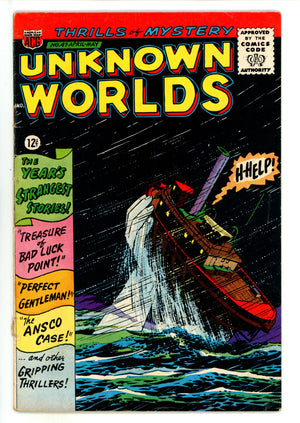 Unknown Worlds 47 VG (4.0) (1966) 
