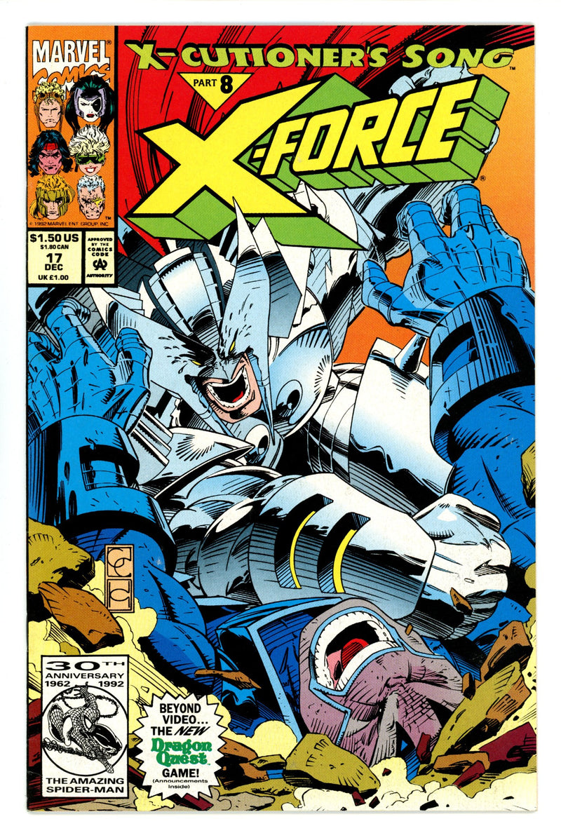 X-Force Vol 1 17 High Grade (1992) 