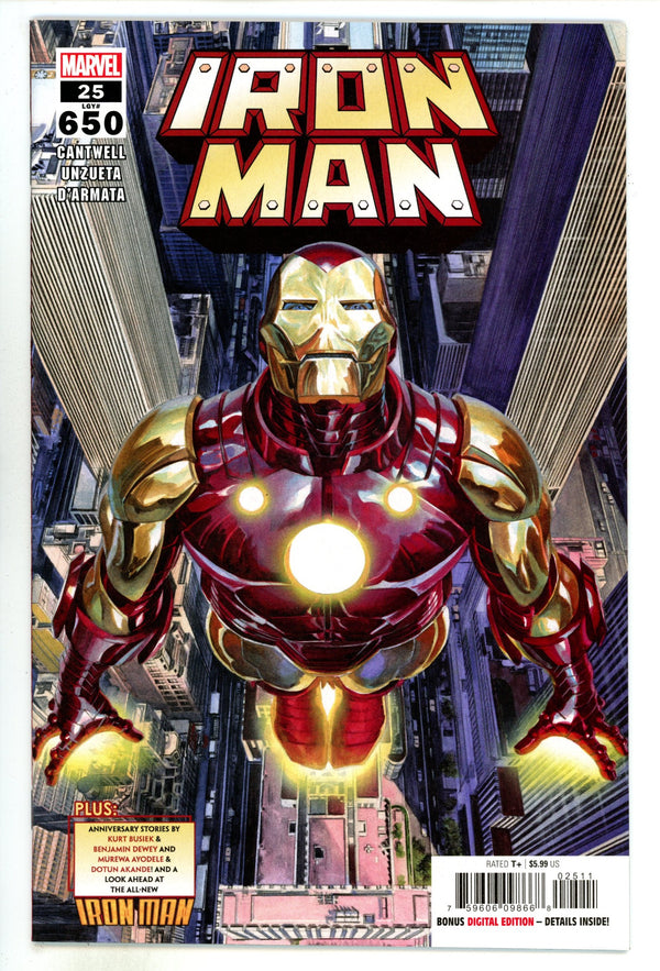 Iron Man Vol 6 25 (650) High Grade (2023)