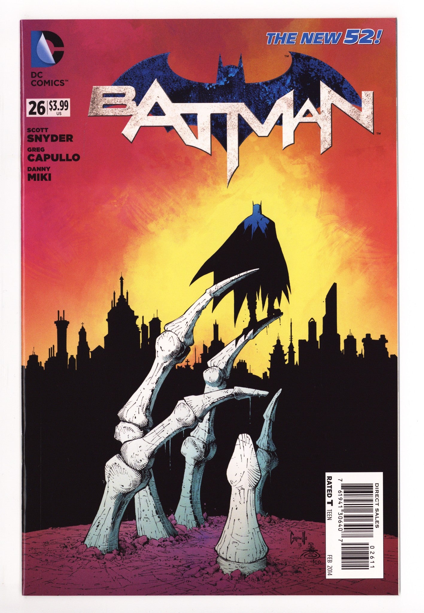 Batman Vol 2 26 High Grade (2014) 
