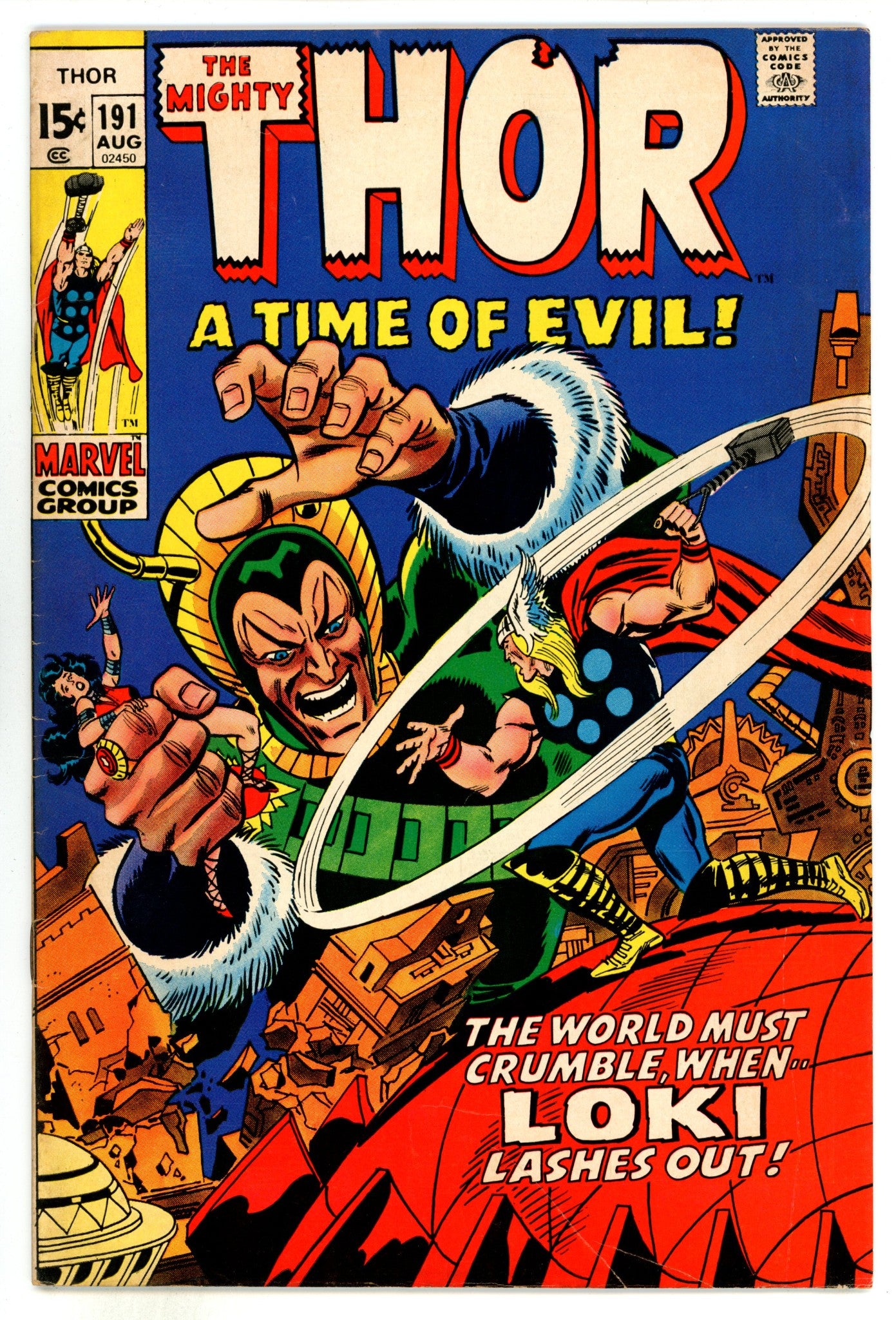 Thor Vol 1 191 VG/FN (5.0) (1971) 