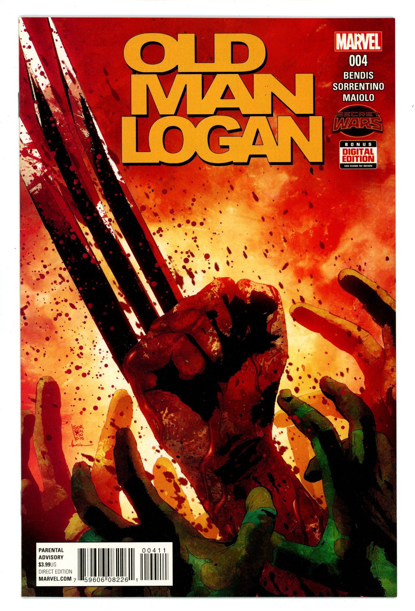 Old Man Logan Vol 1 4 High Grade (2015)