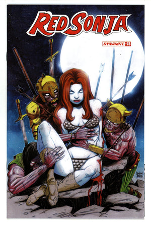 Red Sonja Vol 5 23 High Grade (2021) Moss Incentive Variant