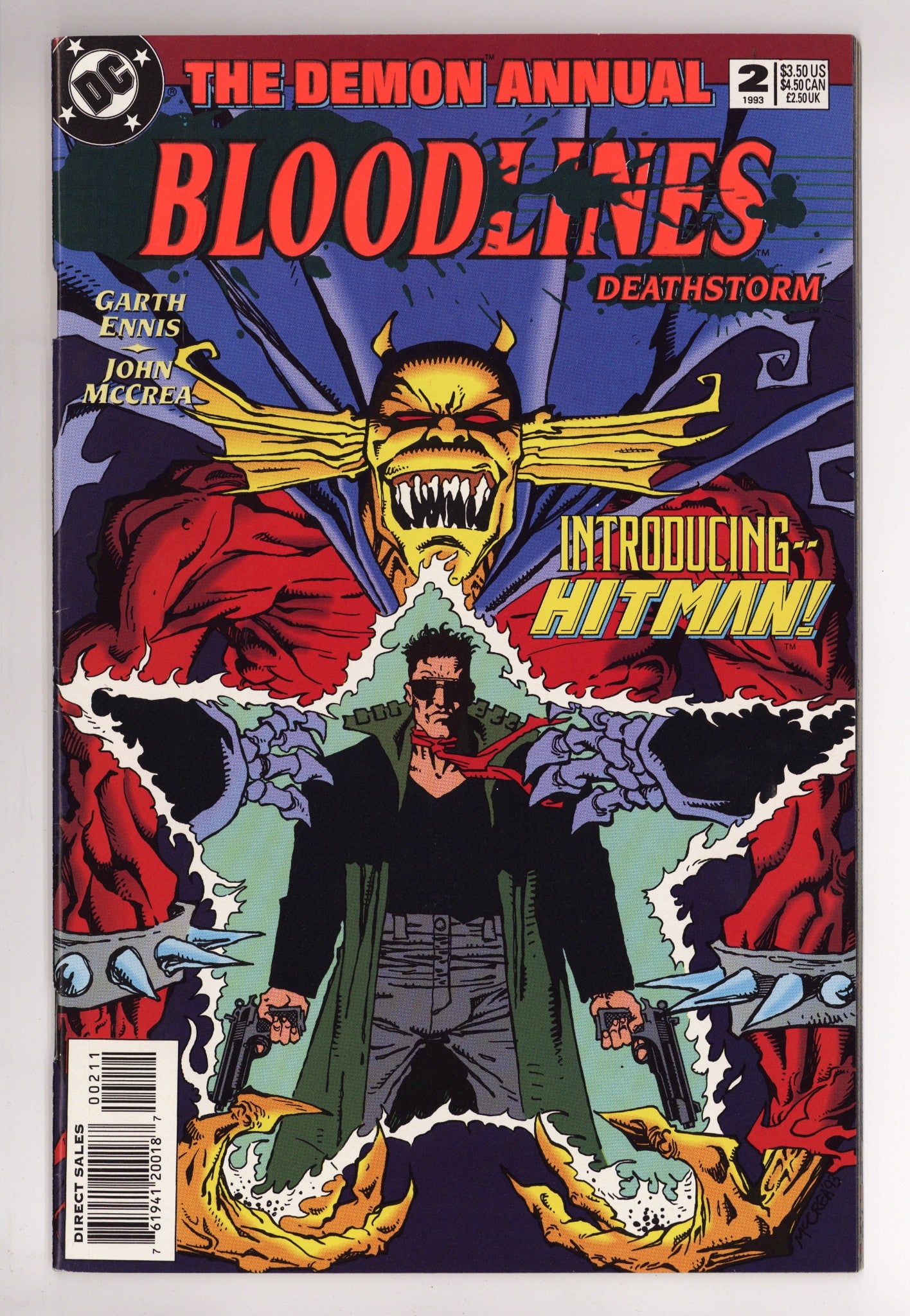 Demon Annual Vol 3 2 VF- (7.5) (1993) 
