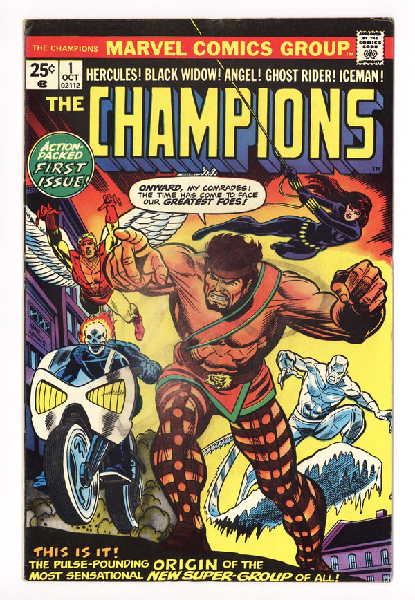 The Champions Vol 1 1 VG (4.0) (1975)