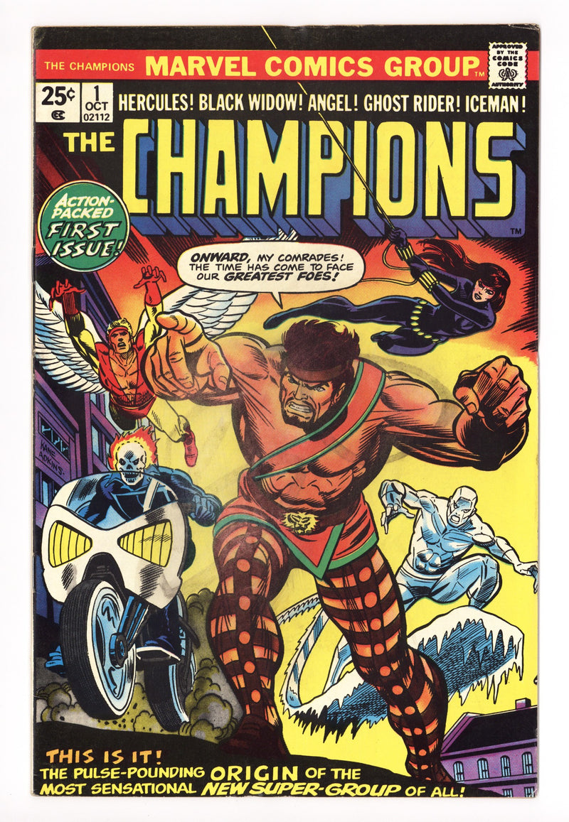 The Champions Vol 1 1 VG (4.0) (1975) 