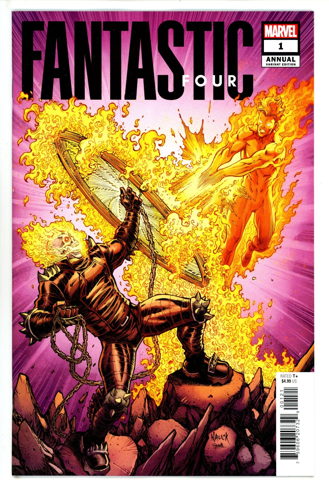 Fantastic Four Annual Vol 7 1 Nauck Variant (2023)