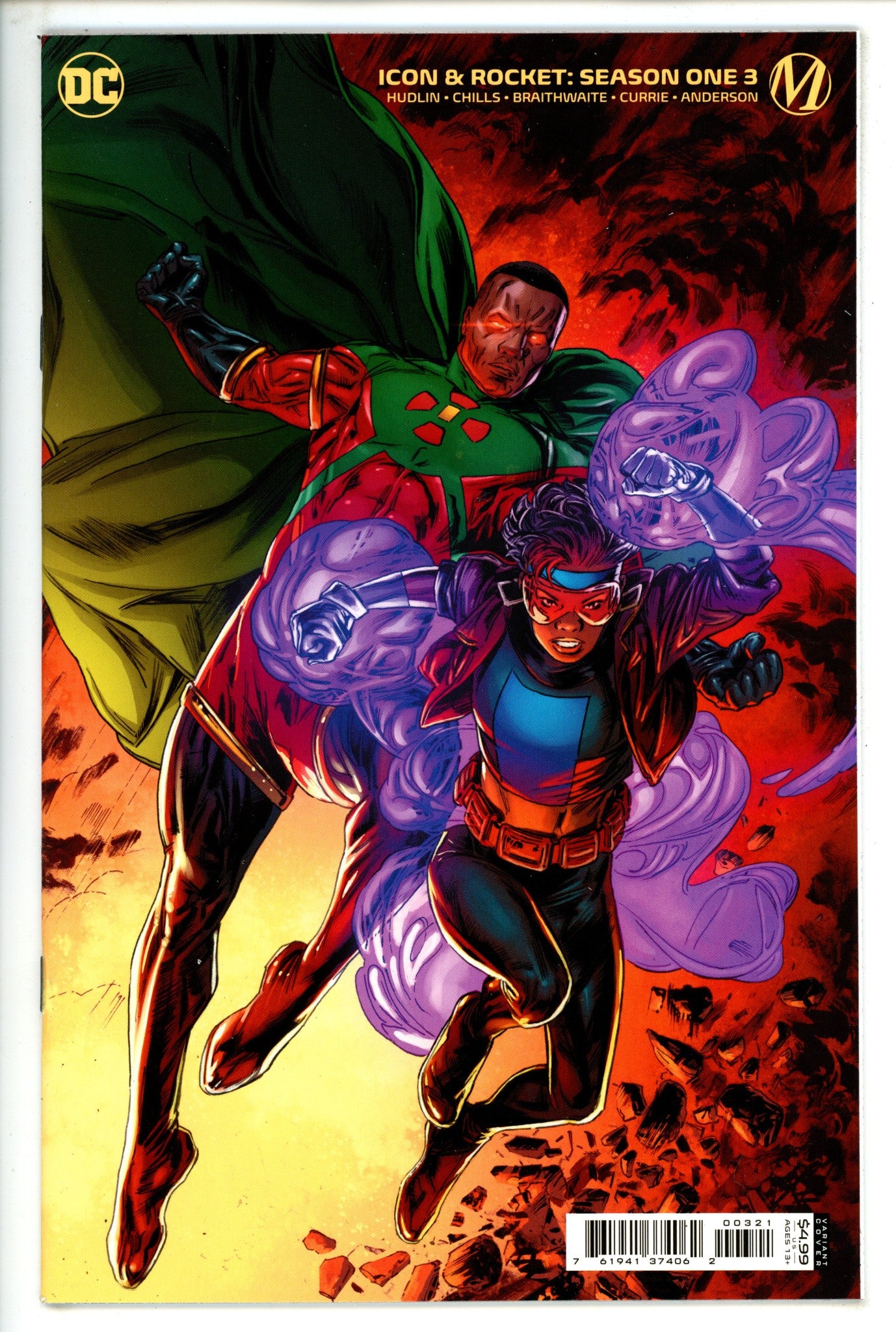 Icon & Rocket: Season One 3 High Grade (2021) Braithwaite Variant 