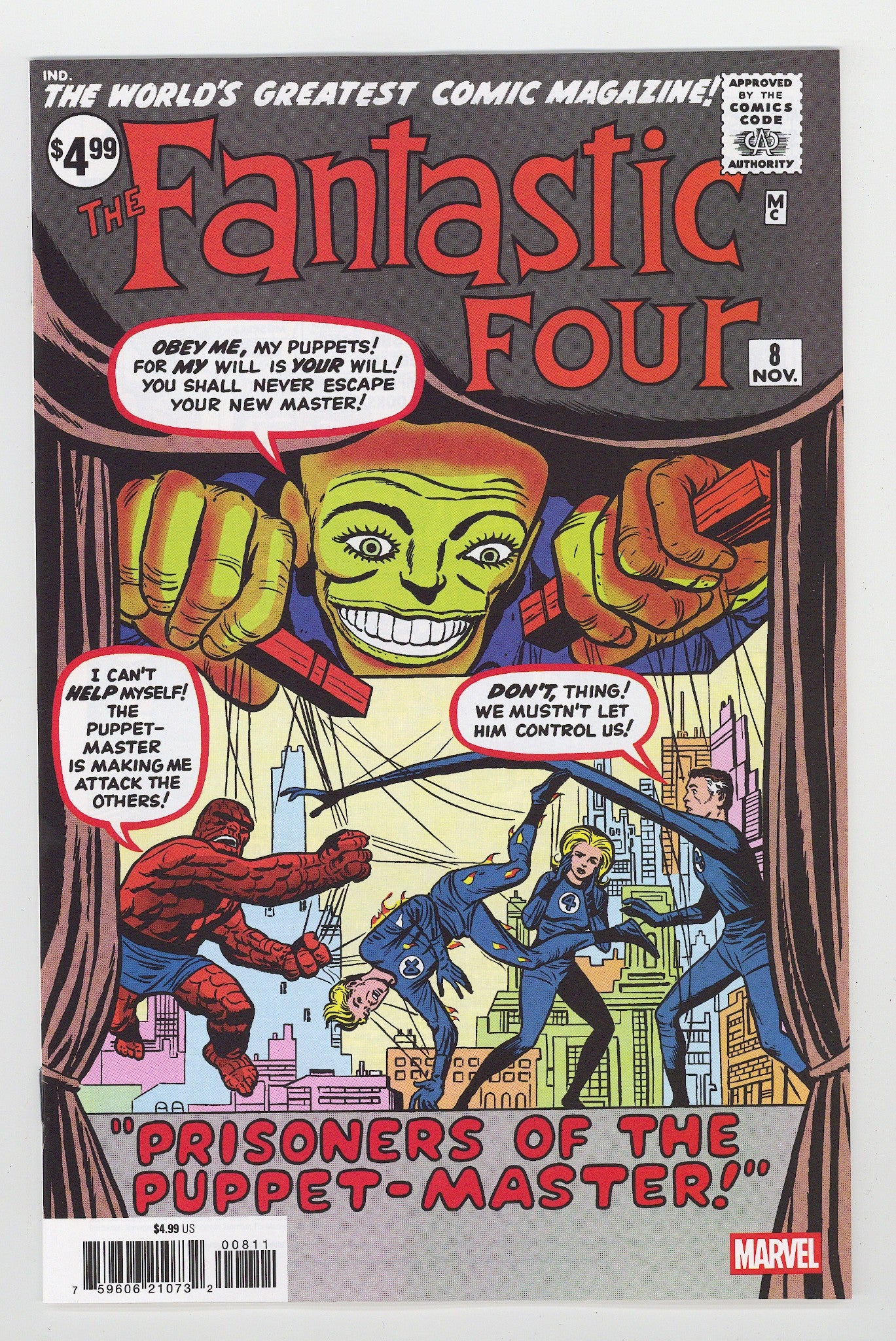 Fantastic Four Vol 1 8 Facsimile (2025)