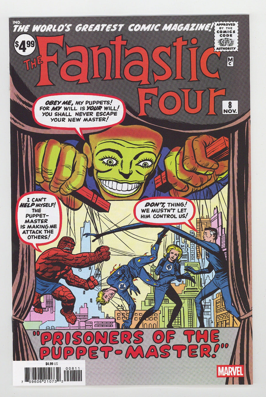 Fantastic Four Vol 1 8 Facsimile (2025)