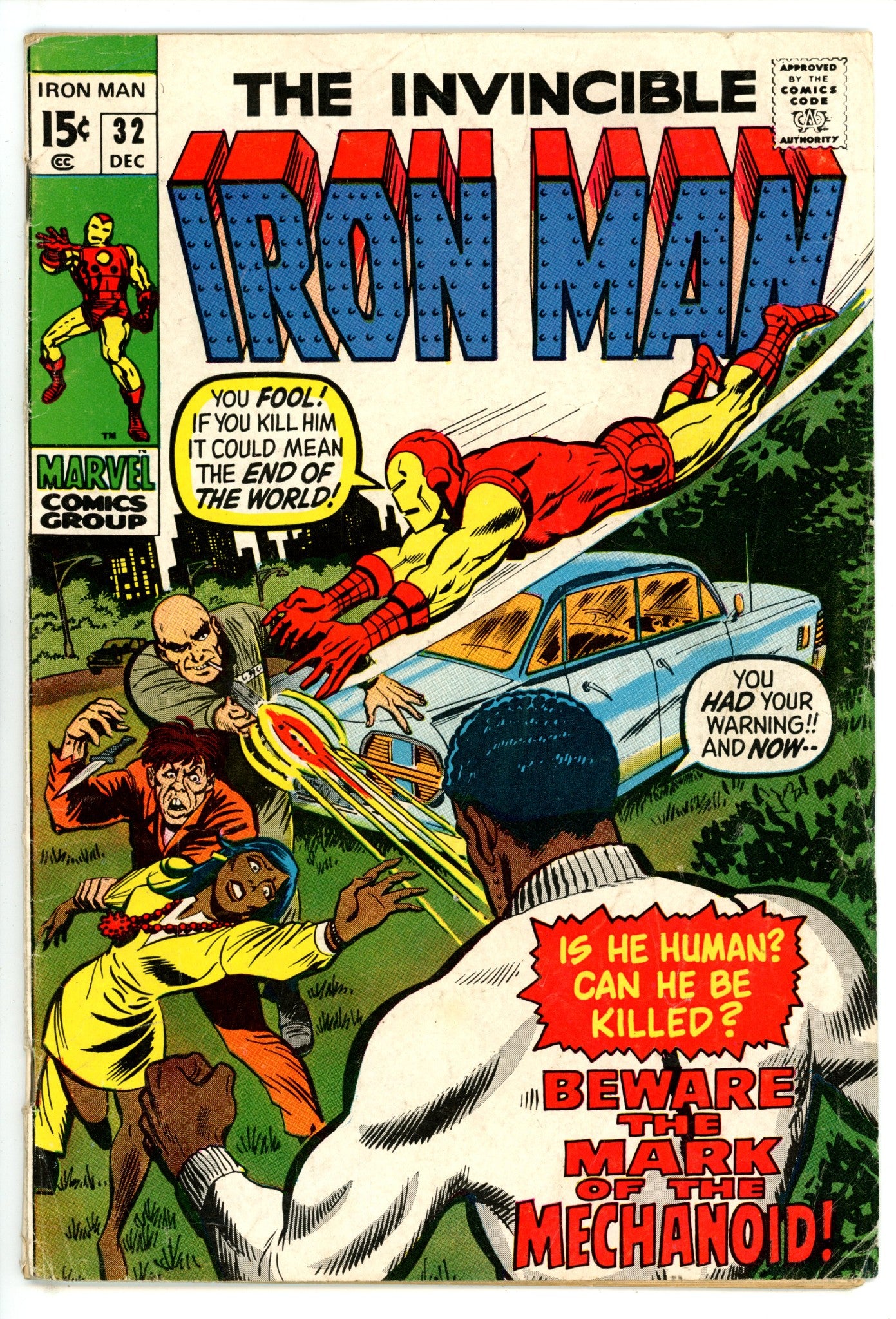 Iron Man Vol 1 32  VG- (3.5)   (1970)        