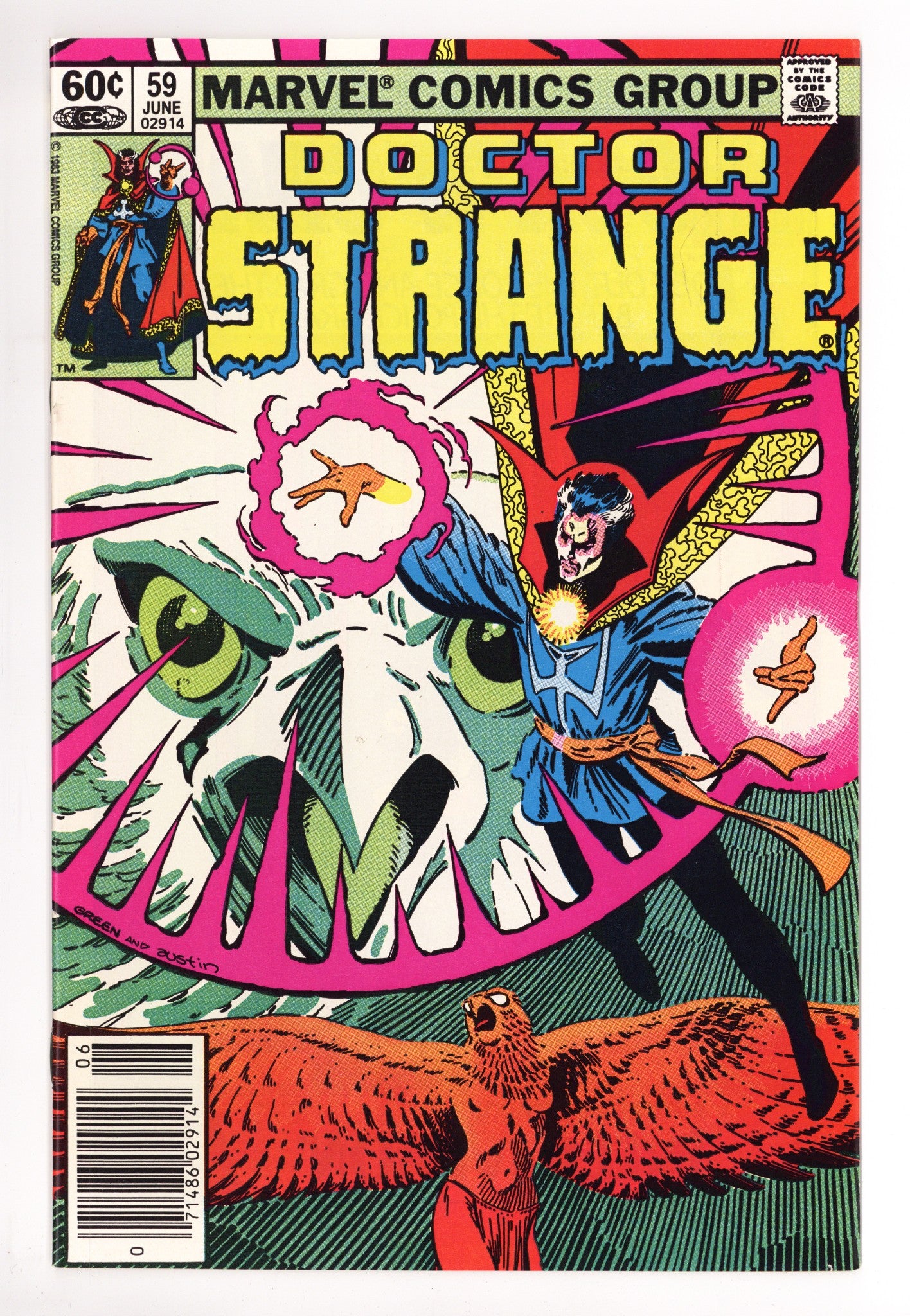 Doctor Strange Vol 2 59 High Grade (1983) Newsstand 