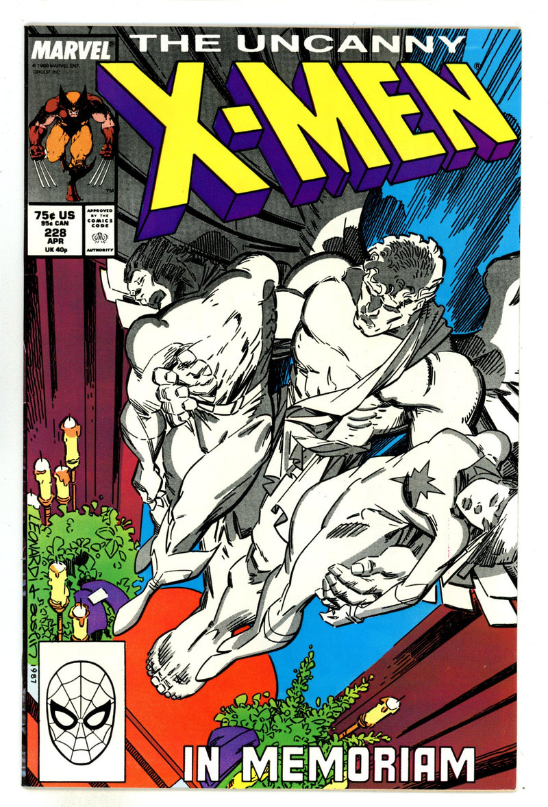 The Uncanny X-Men Vol 1 228 Mid Grade (1988) 