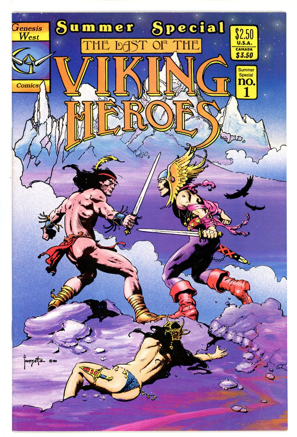 The Last of the Viking Heroes Summer Special 1 VF- (7.5) (1988)
