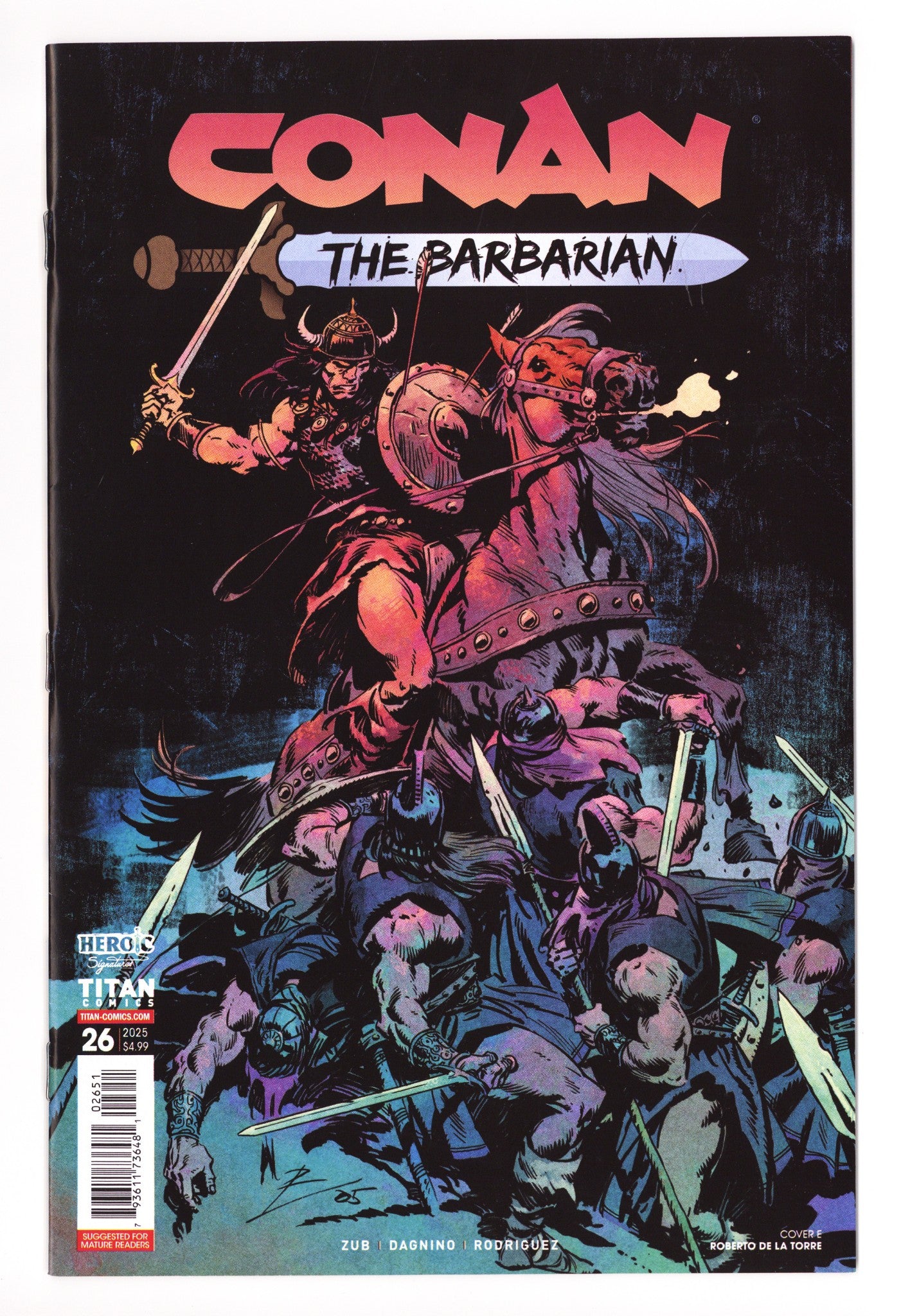 Conan The Barbarian 26 Torre Variant (2025)