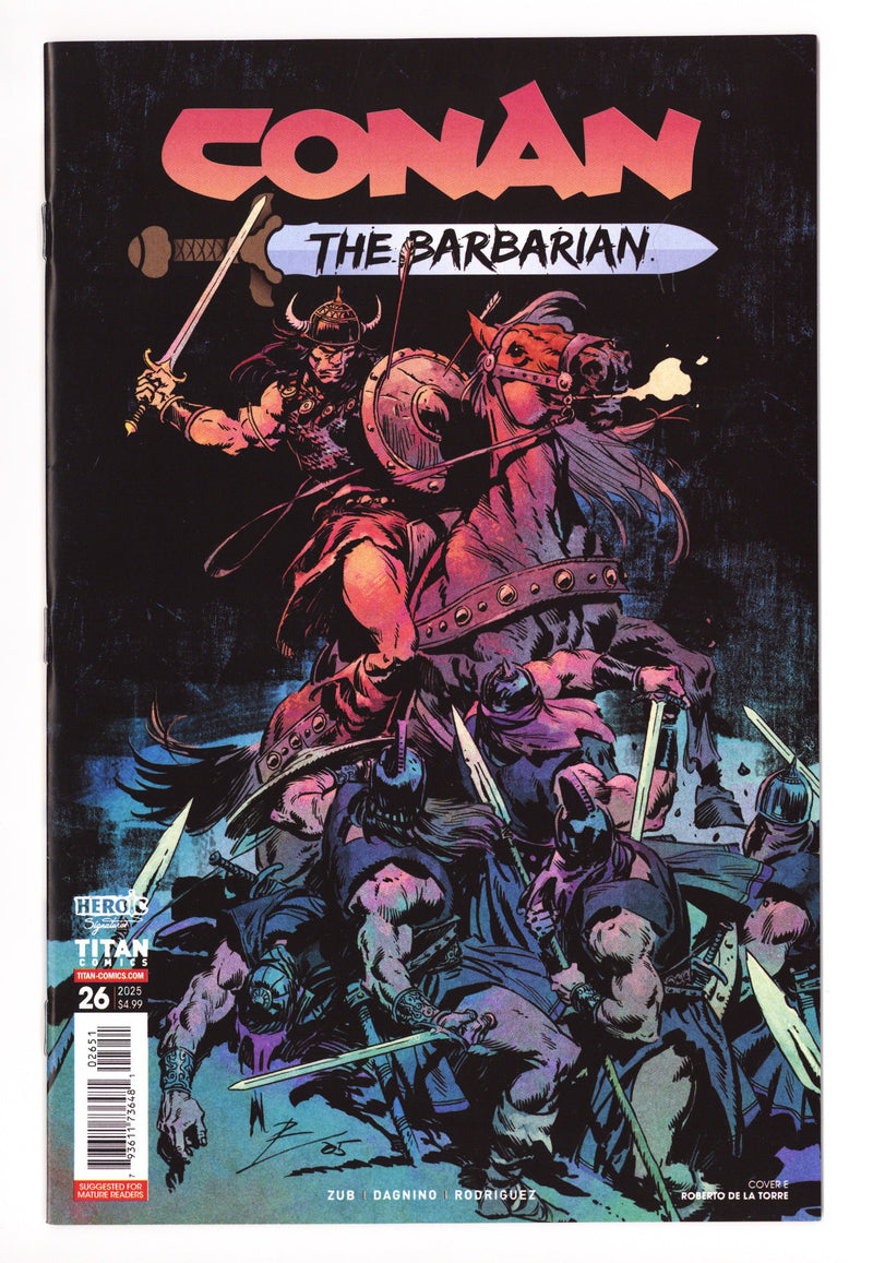 Conan The Barbarian 26 Torre Variant (2025)