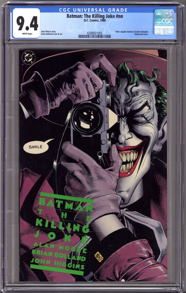 Batman: The Killing Joke [nn] CGC 9.4 (NM) (1988)