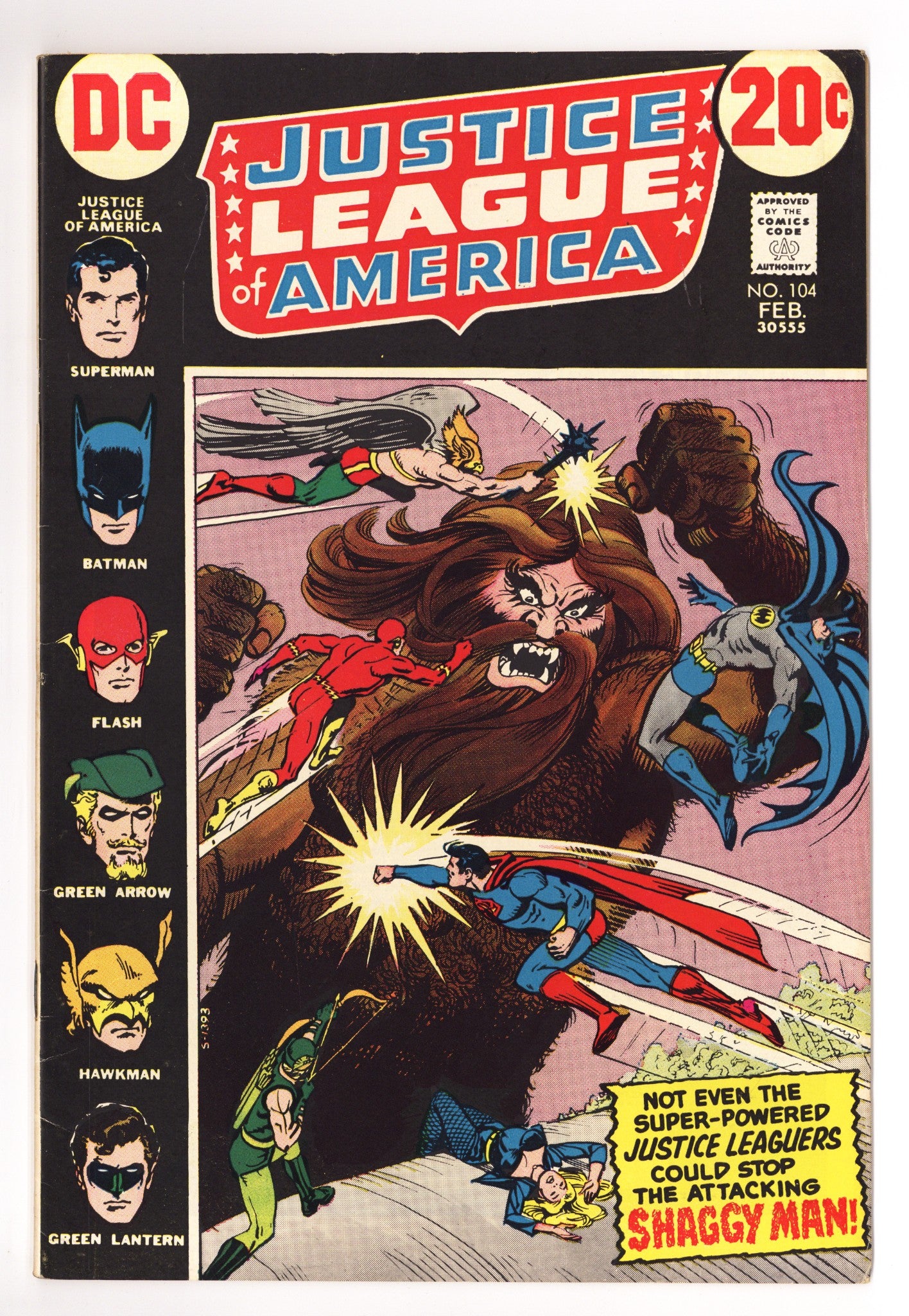 Justice League of America Vol 1 104 FN+ (6.5) (1973) 