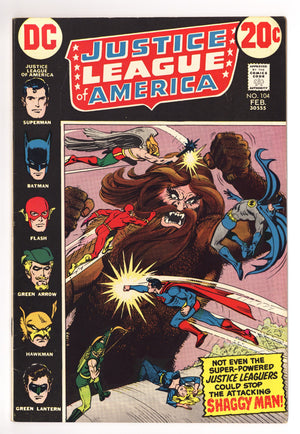 Justice League of America Vol 1 104 FN+ (6.5) (1973)