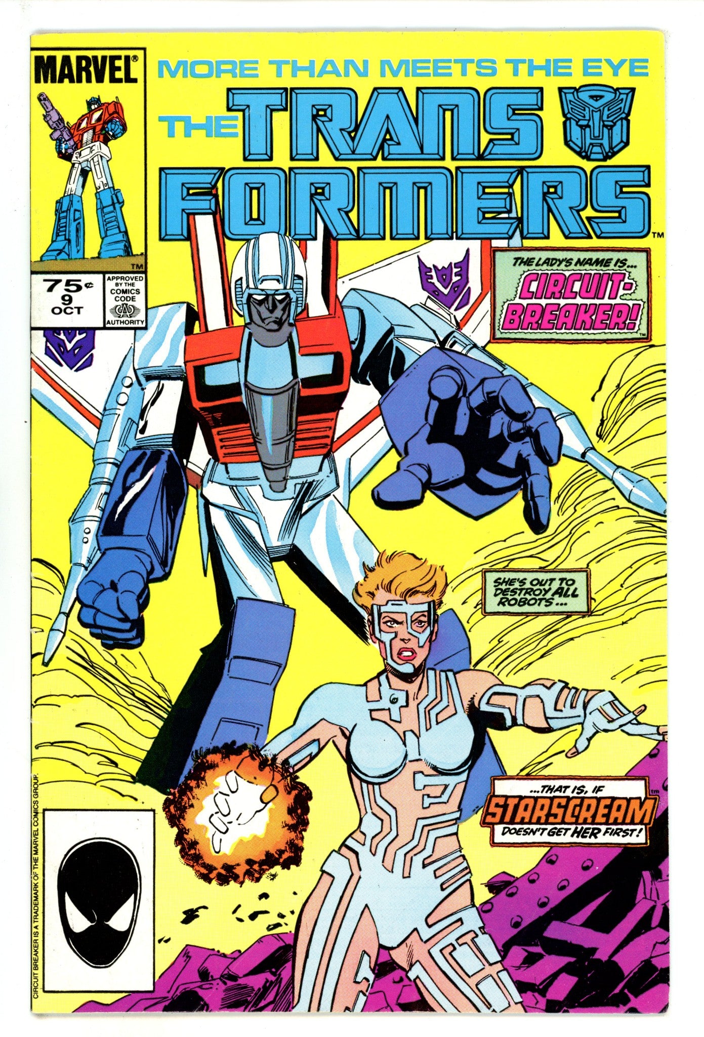 The Transformers 9 Low Grade (1985) 2nd Print 