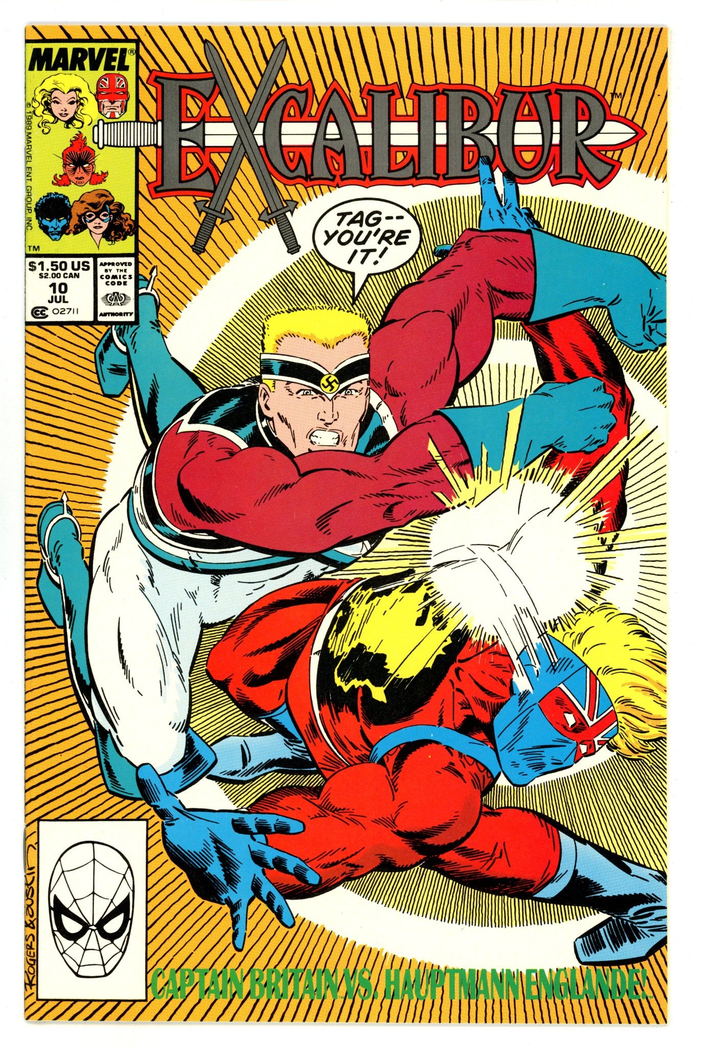 Excalibur Vol 1 10 High Grade (1989) 