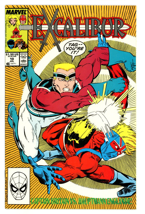 Excalibur Vol 1 10 High Grade (1989)