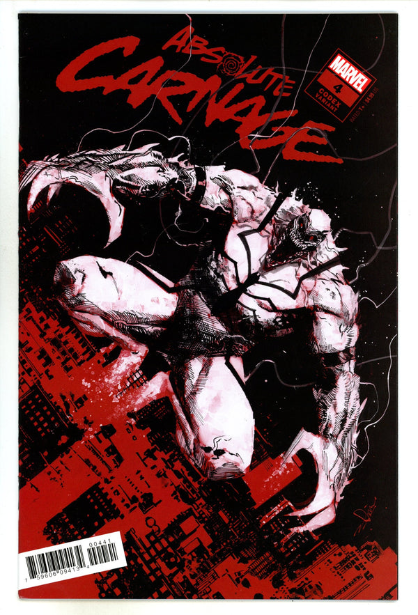 Absolute Carnage 4 NM- (9.2) (2019) Zaffino Incentive Variant