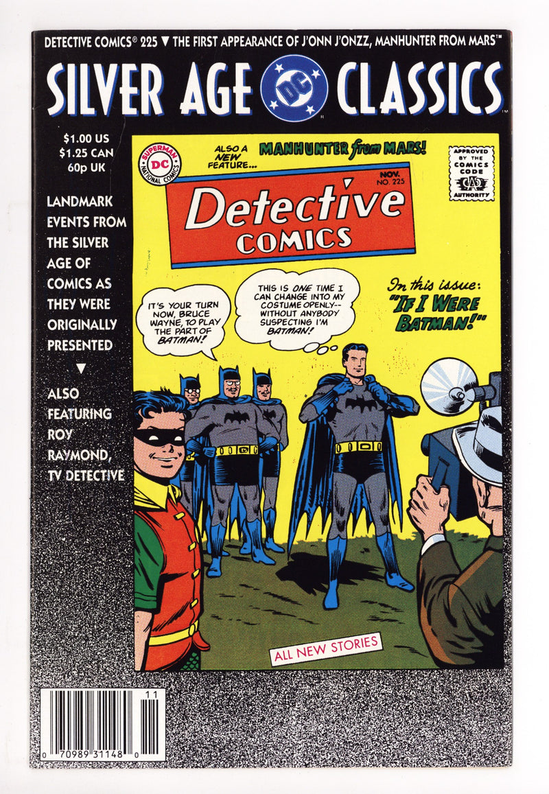 DC Silver Age Classics Detective Comics 225 [nn] High Grade (1992) 