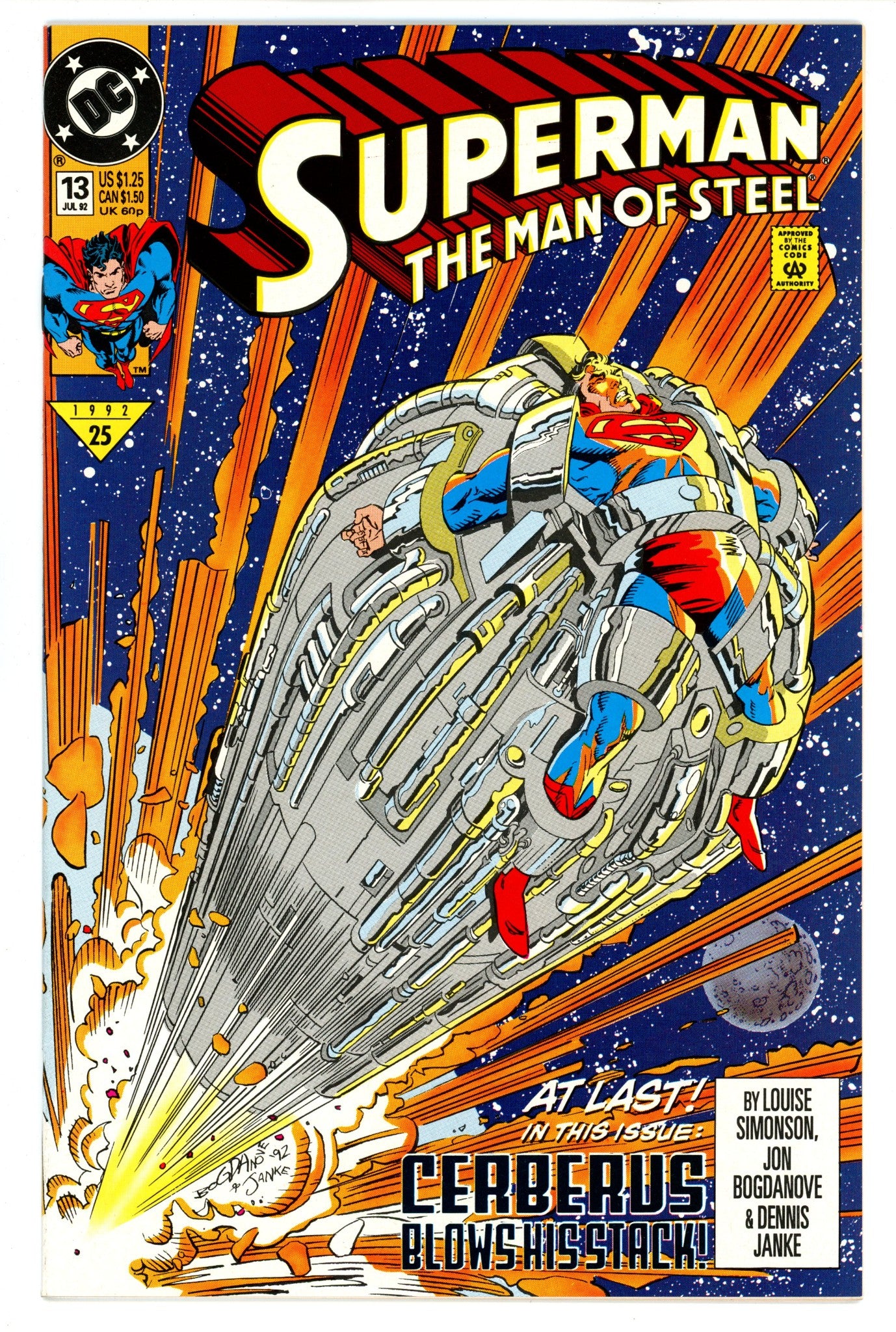 Superman: The Man of Steel 13 High Grade (1992) 