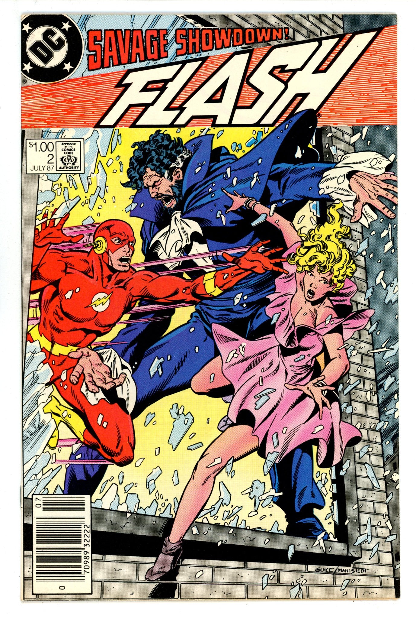 Flash Vol 2 2 VF+ (8.5) (1987) Canadian Price Variant 