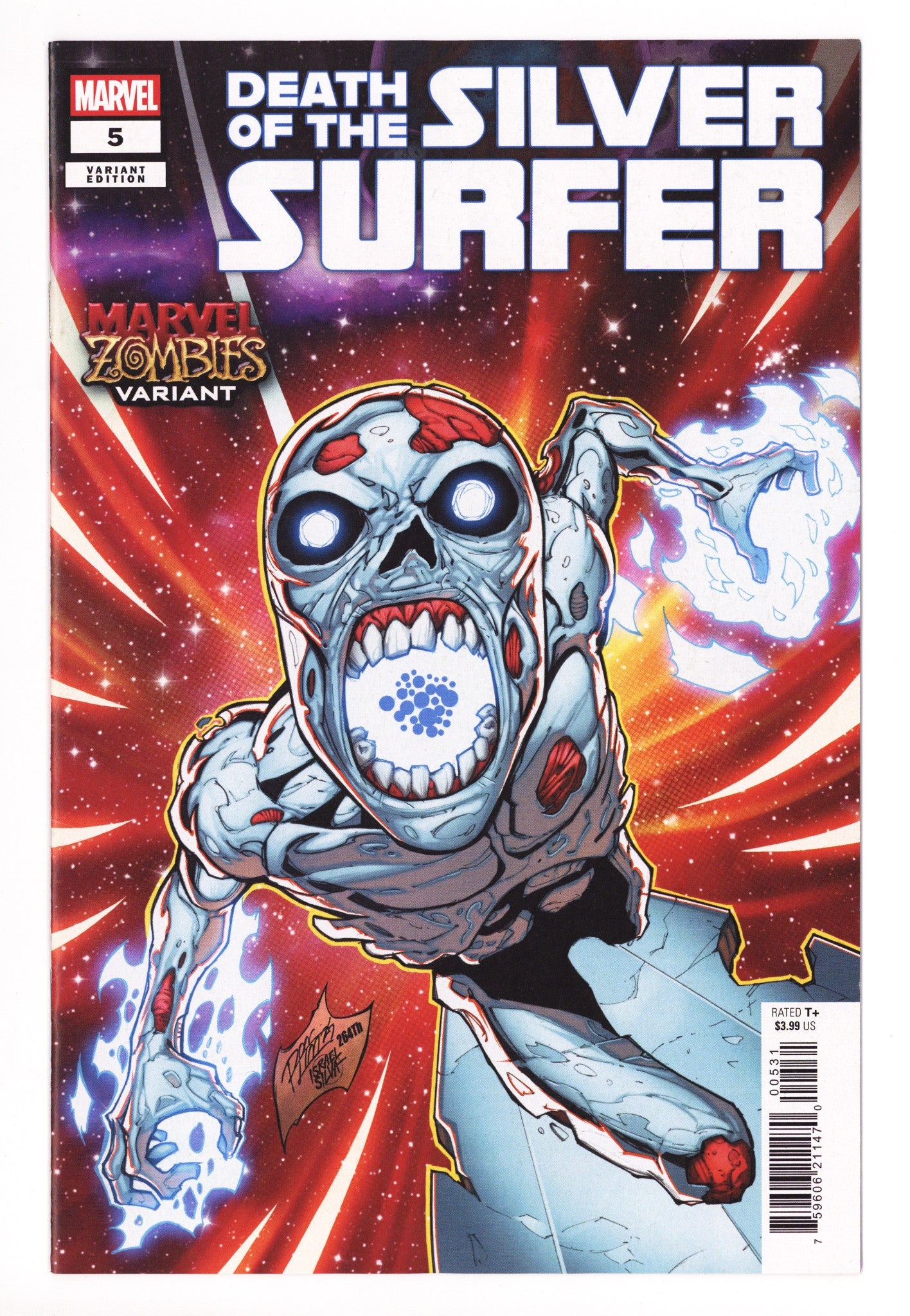 Death Of The Silver Surfer 5 Lim Variant (2025)