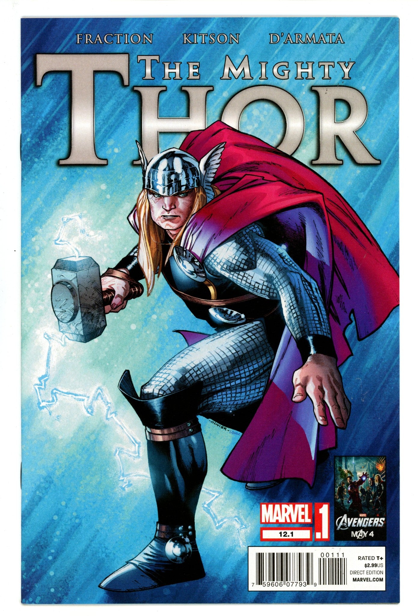 The Mighty Thor Vol 1 12.1 High Grade (2012) 