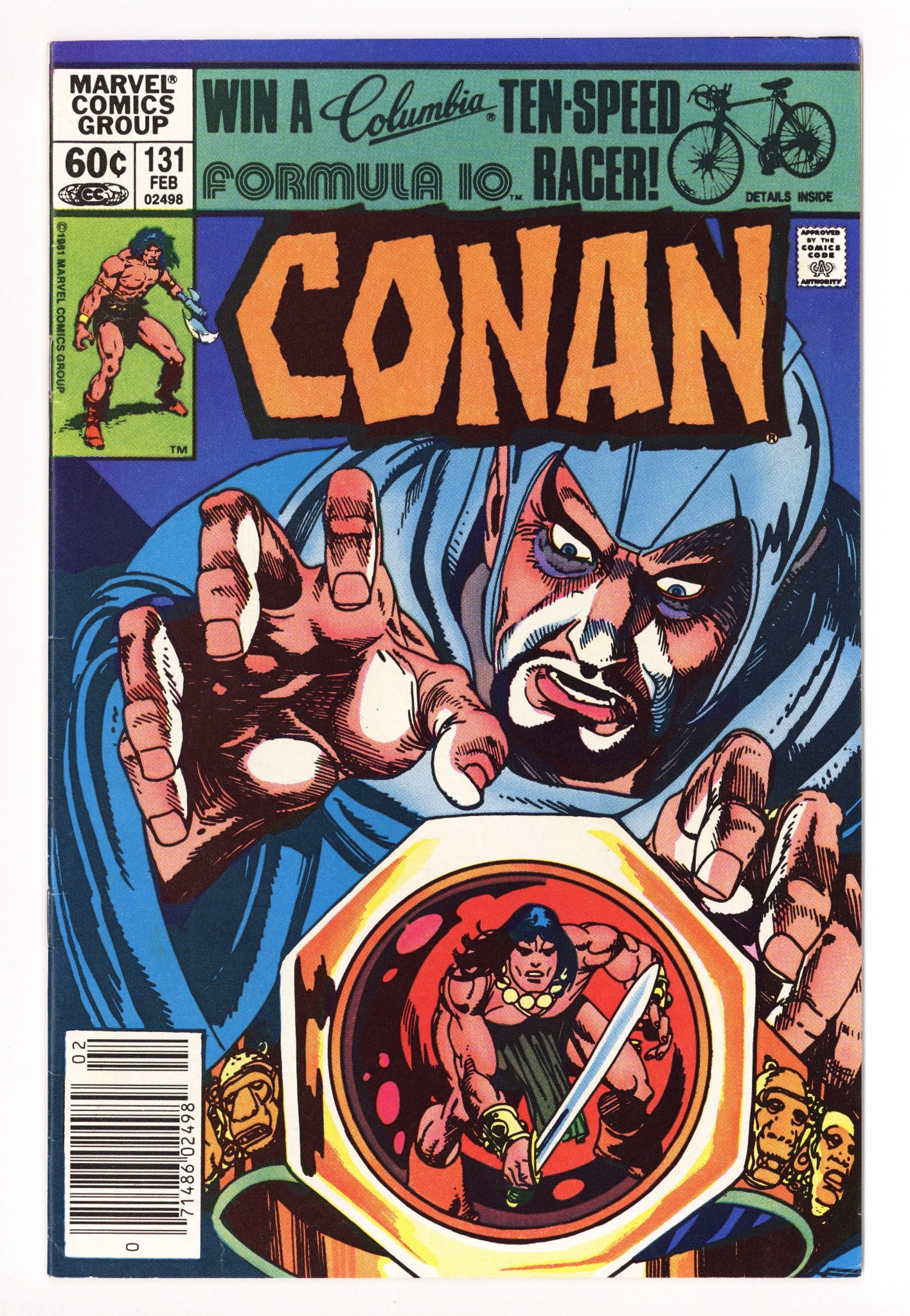 Conan the Barbarian Vol 1 131 Mid Grade (1982) Newsstand 