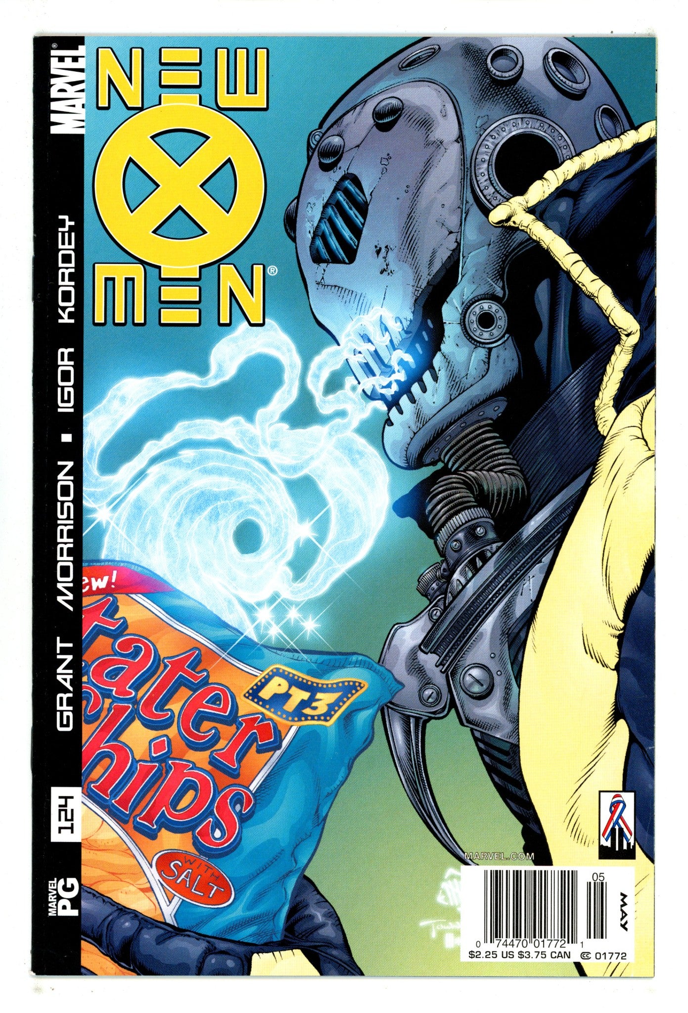 New X-Men Vol 1 124 High Grade (2002) Newsstand 