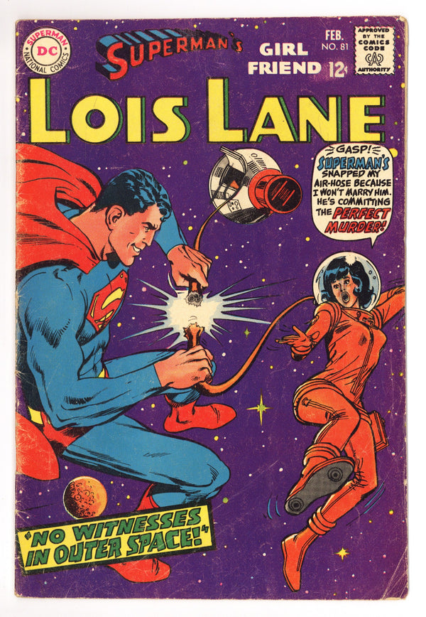 Superman's Girl Friend, Lois Lane 81 Low Grade (1968)