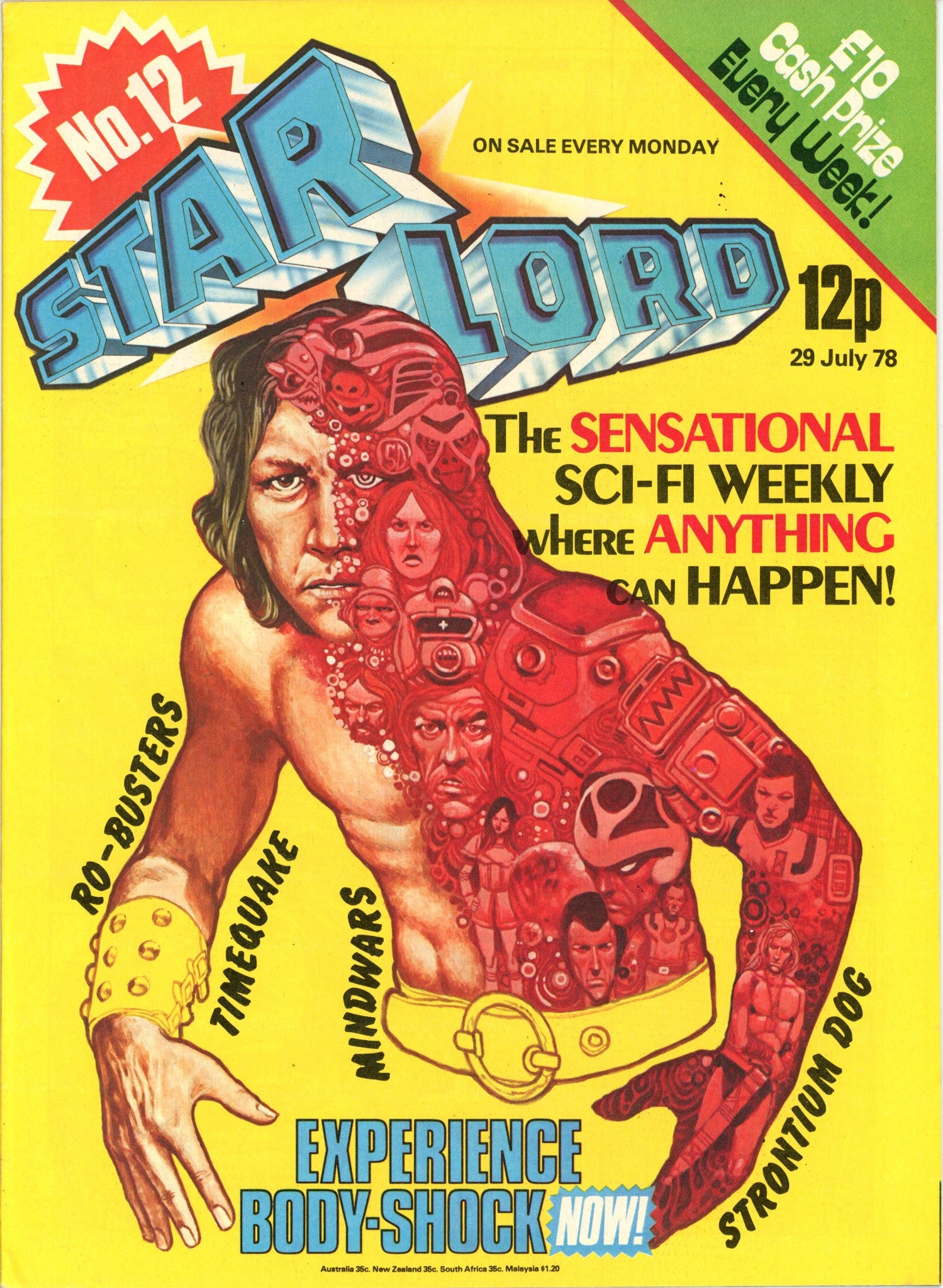 Starlord July 29th 1978 (12) Mid Grade (1978) 