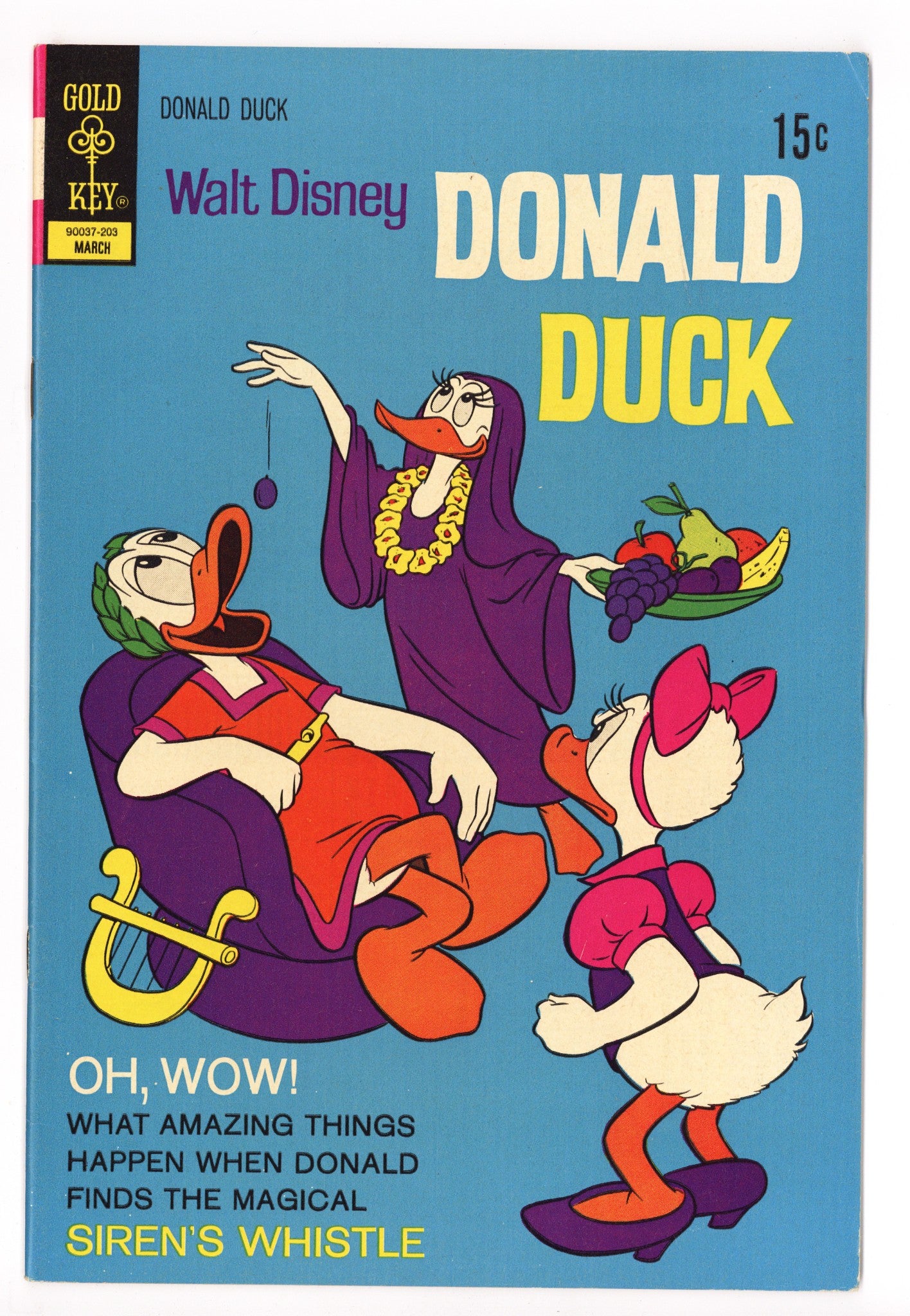Donald Duck 142 VF- (7.5) (1972) 