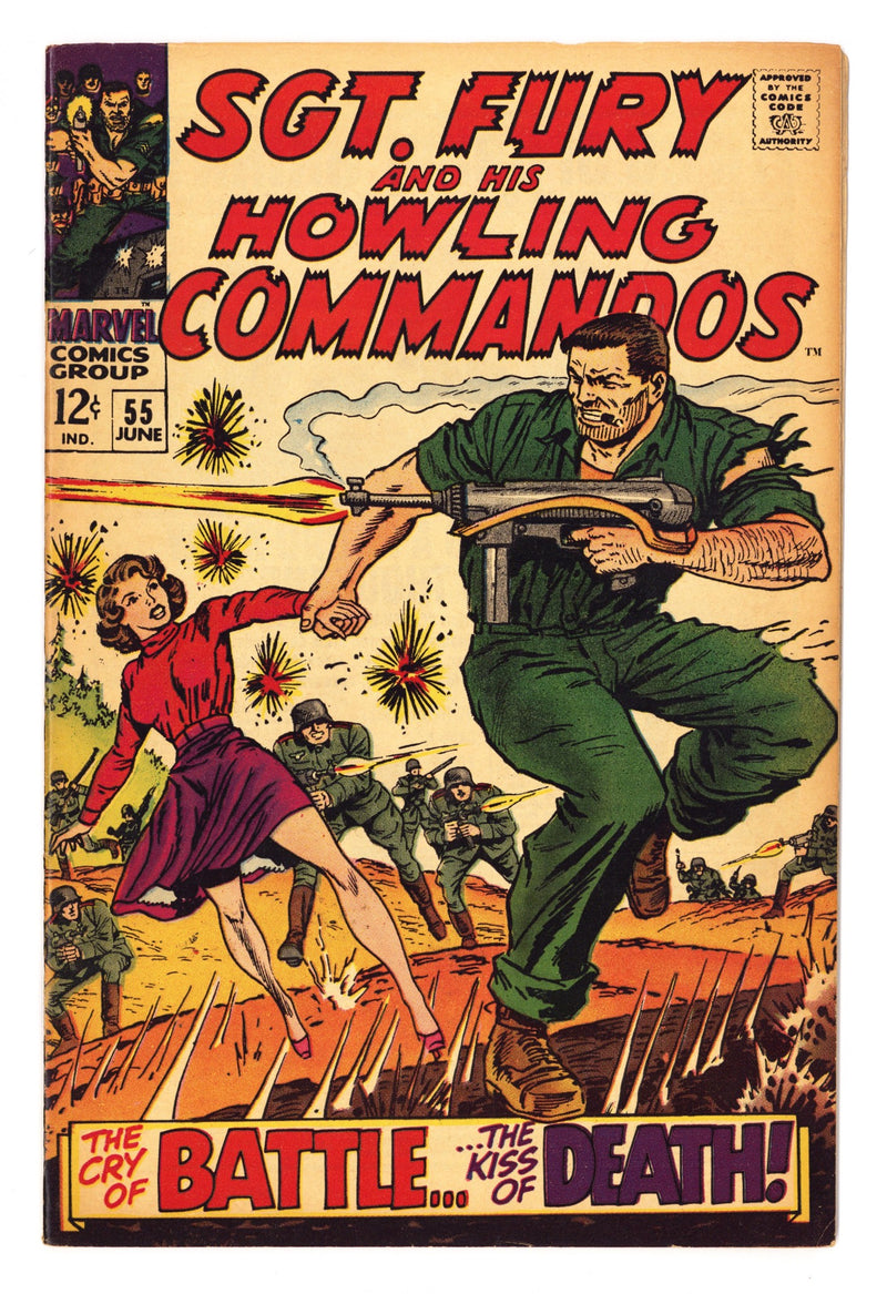 Sgt. Fury 55 VF- (7.5) (1968) 