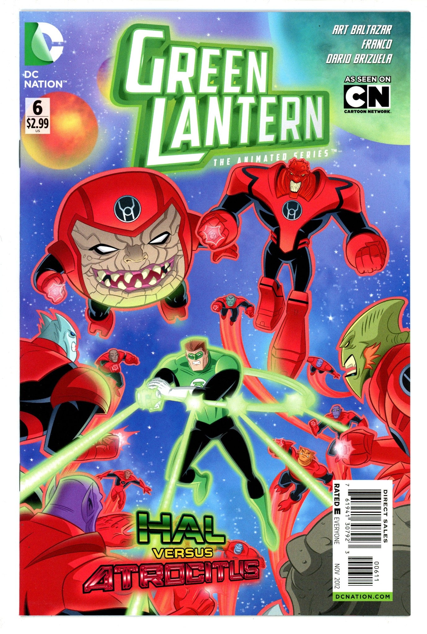 Green Lantern: The Animated Series 6 High Grade (2012) 