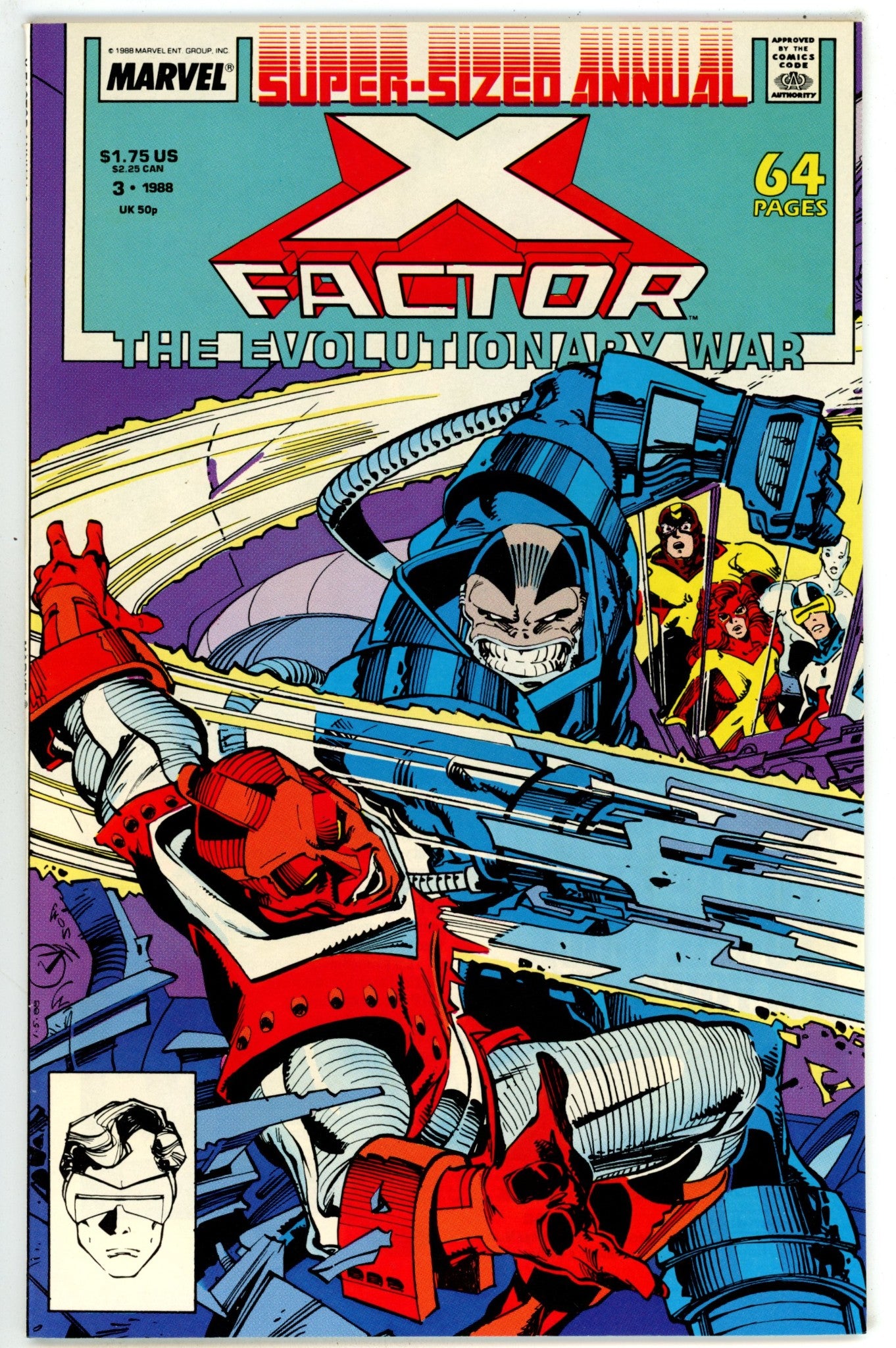 X-Factor Annual Vol 1 3 High Grade (1988) 