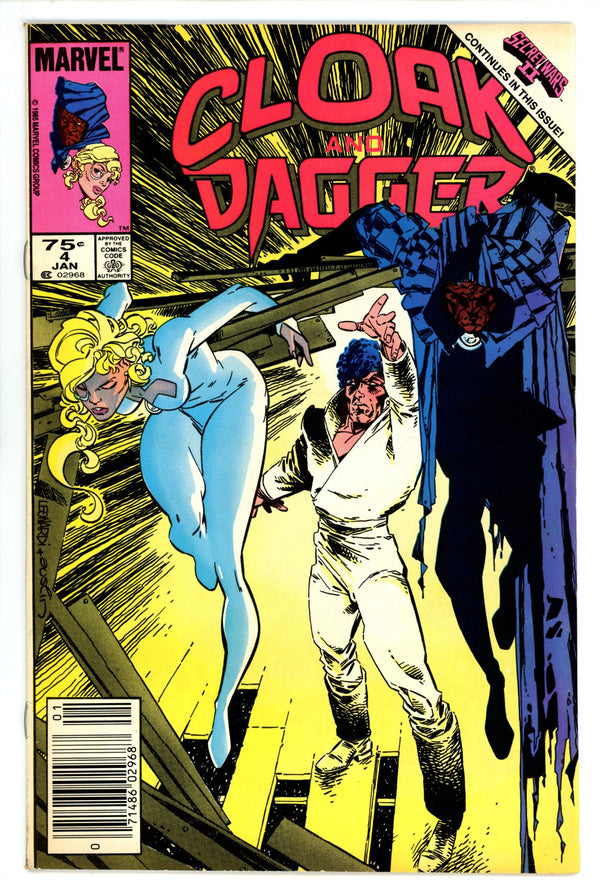 Cloak and Dagger Vol 2 4 FN/VF (7.0) (1986) Canadian Price Variant