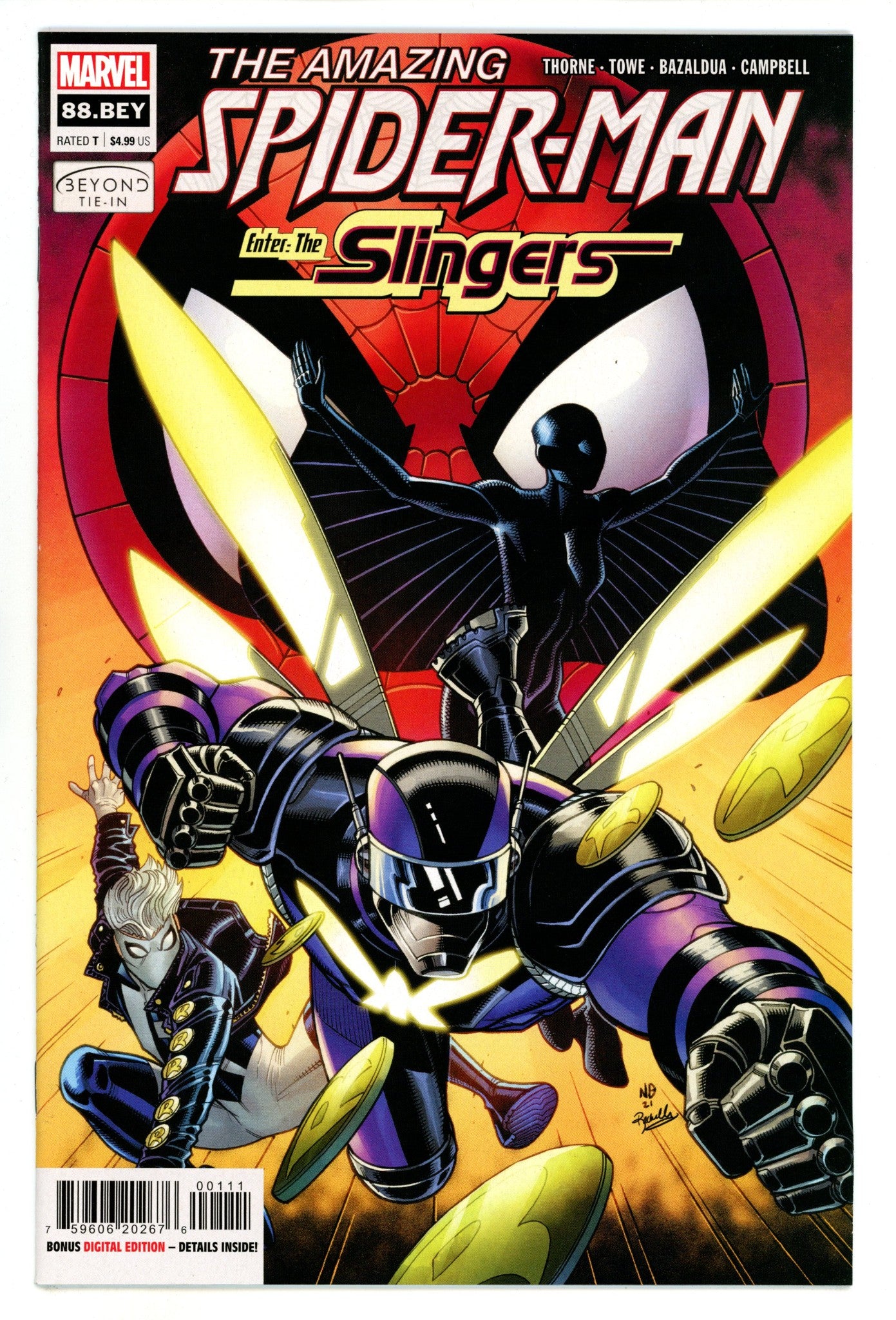 Amazing Spider-Man Vol 5 88.BEY  High Grade  (2022)  